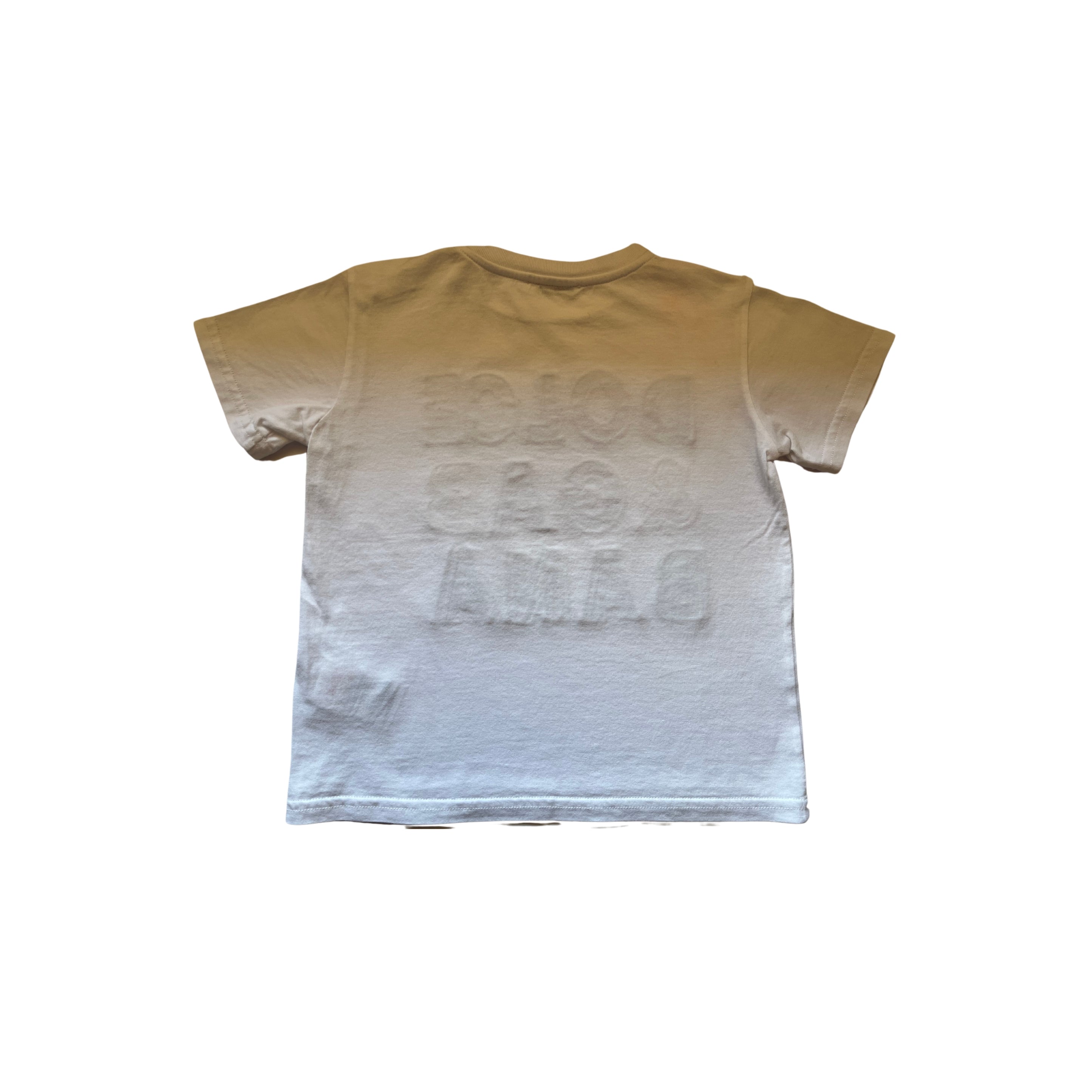 Dolce & Gabbana Kids Colourful Jaquard Logo Detailing t-shirt in white - SIZE 24 mths to 30 mths