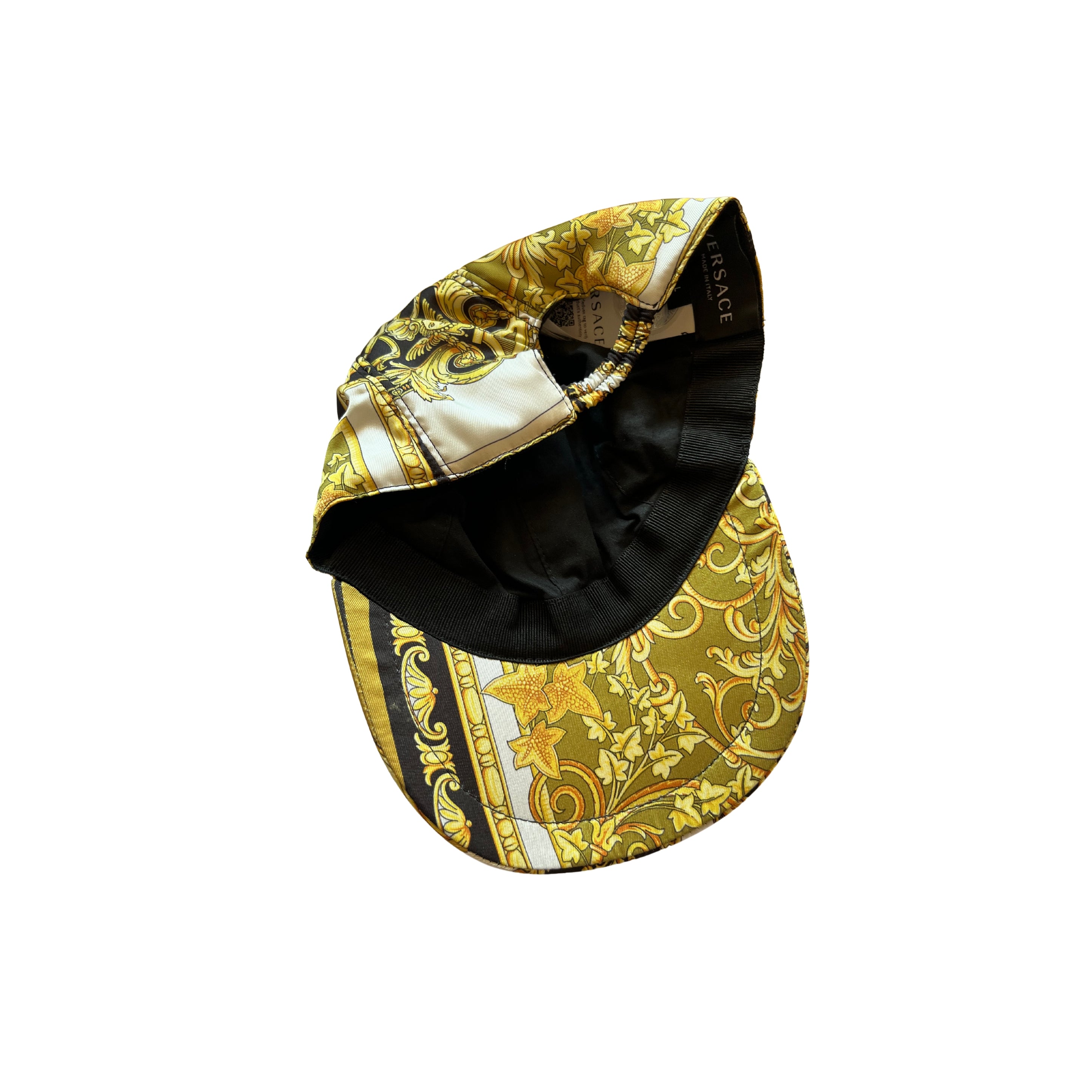 Versace Kids Barocco Print Cotton Cap - SIZE Medium