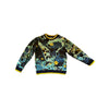 Dolce & Gabbana Kids Boy's Marble-print Logo Sweatshirt in Blue - SIZE 24 mths to 30 mths