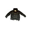 Little A Denic Black Demin Embroidered Jacket with "Romeo" - SIZE 12 mths to 24 mths