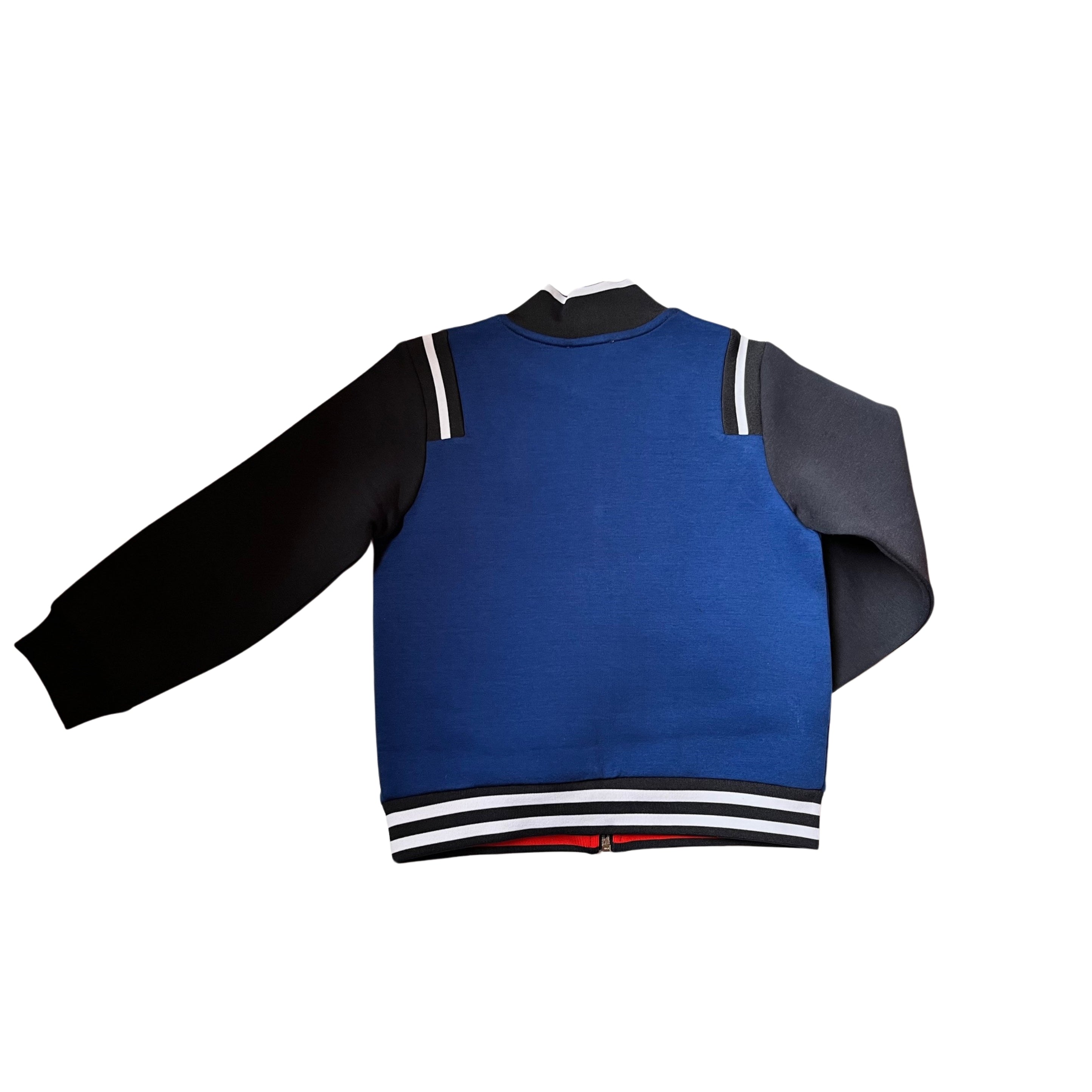 Jacadi Boy Colour Block Zip Up SIZE 6