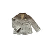 Armani Junior Boys Grey Cotton Weave Blazer Jacket - SIZE 18 mths