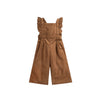 Kidiwi Camille Girls' Camel Corduroy Overalls - SIZE 2 & SIZE 6