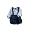 Piccola Speranza Green Tartan Overall - SIZE 2